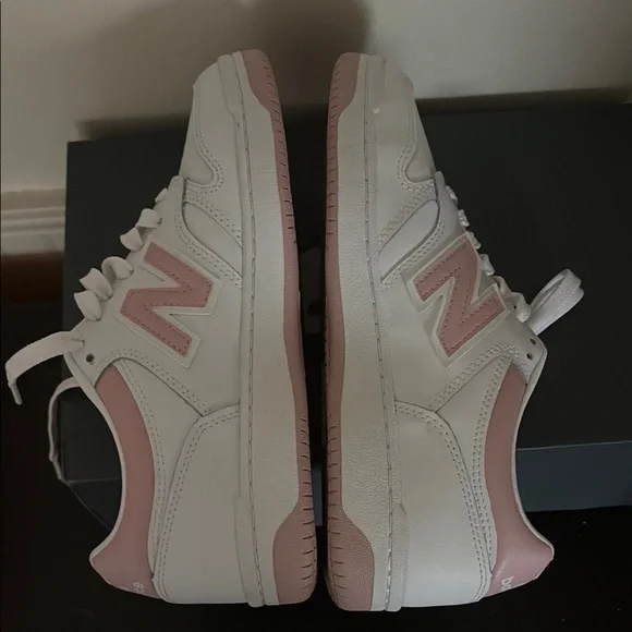 New Balance 480 White Pink US 8.5 - Picture 4 of 6